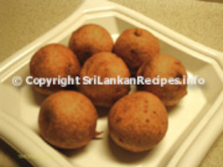 Sri lankan Aloo Bonda (Ala Bola) recipe