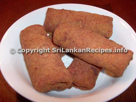 Sri lankan Chinese Rolls recipe