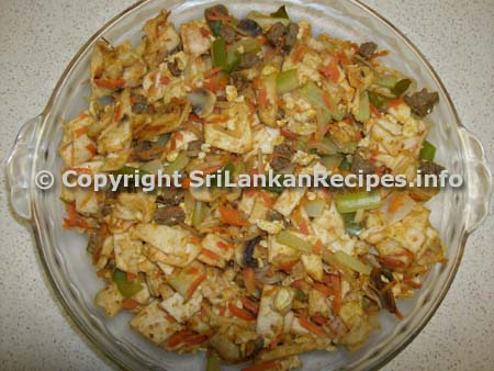 sri lankan koththu roti recipe