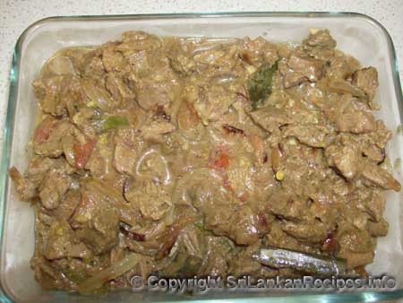 Sri Lankan Beef curry recipe
