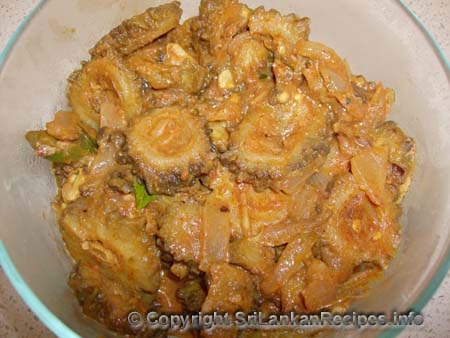 BITTERGOURD (KARAVILA) CURRY