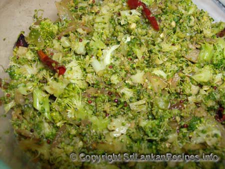 Sri Lankan Brocolli Recipe