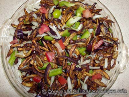 EGGPLANT SALAD(WAMBATU SALAD)