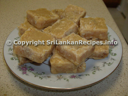 Sri Lankan Milk Toffee (Quick Microwave Recipe)