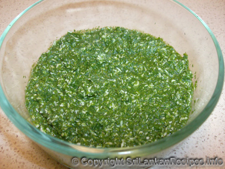 MINCHI SAMBOL (MINT SAMBOL)