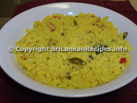 Sri lankan Pol Mallun recipe (Coconut Mallun)