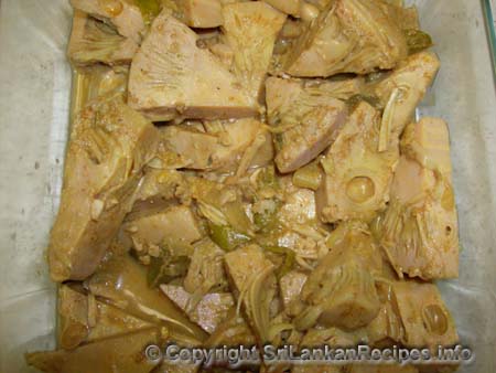 POLOS (GREEN JACK FRUIT) CURRY