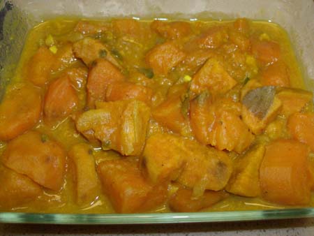 SWEET POTATO (AMERICAN YAM) CURRY